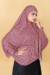 Muslim Wear Printed Sleeve Hijab Rumali