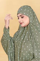 Muslim Wear Printed Sleeve Hijab Rumali