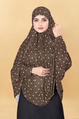 Muslim Wear Printed Sleeve Hijab Rumali