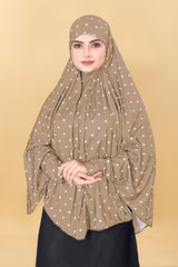 Muslim Wear Printed Sleeve Hijab Rumali