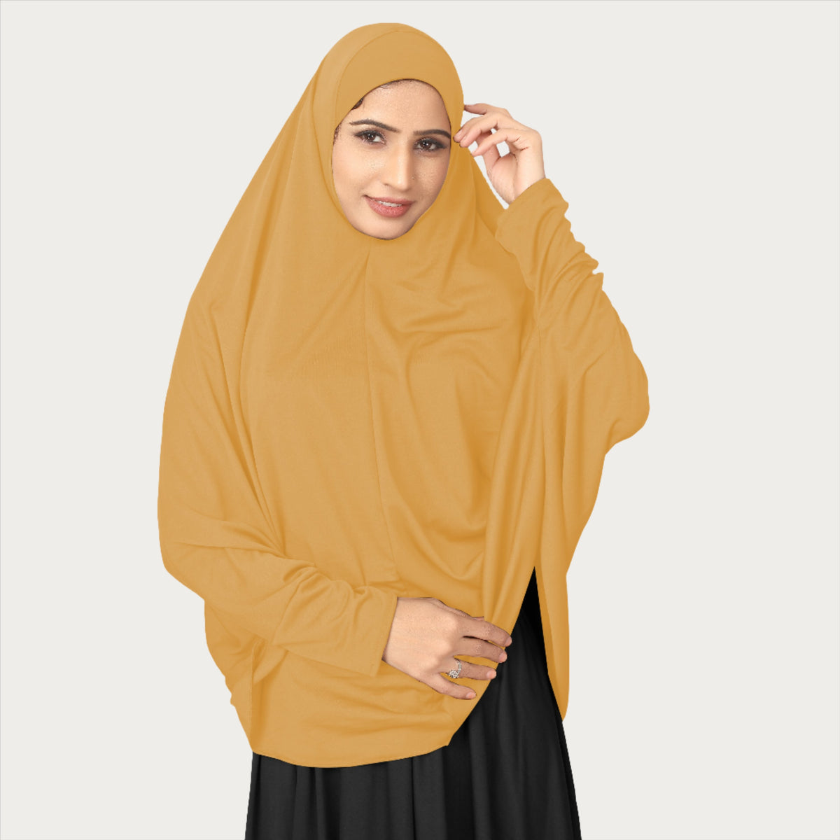 Islamic Modest Gold Scarf And Hijab, Islamic Modest Scarf