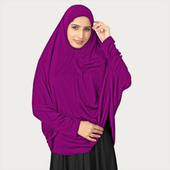 Islamic Modest Purple Scarf And Hijab, Islamic Scarf