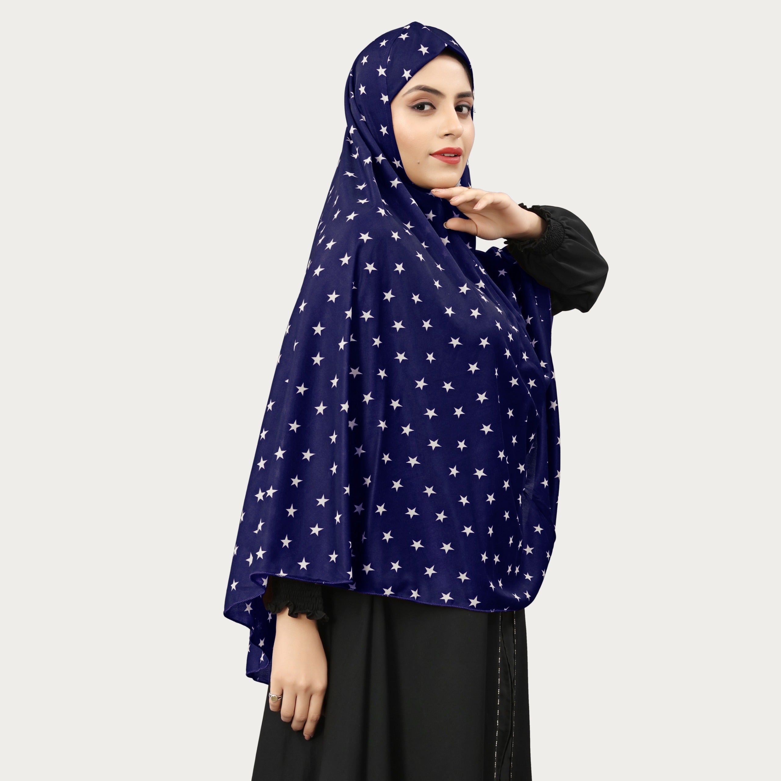 Muslim Wear Printed Namaz Hijab Free Size