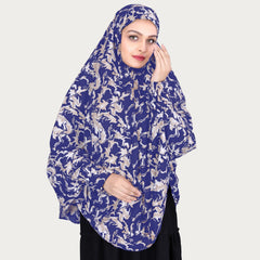 Printed Muslim Wear Sleeve Hijab (Rumali)