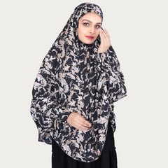 Printed Muslim Wear Sleeve Hijab (Rumali)