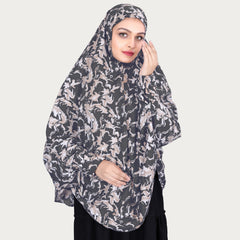 Printed Muslim Wear Sleeve Hijab (Rumali)