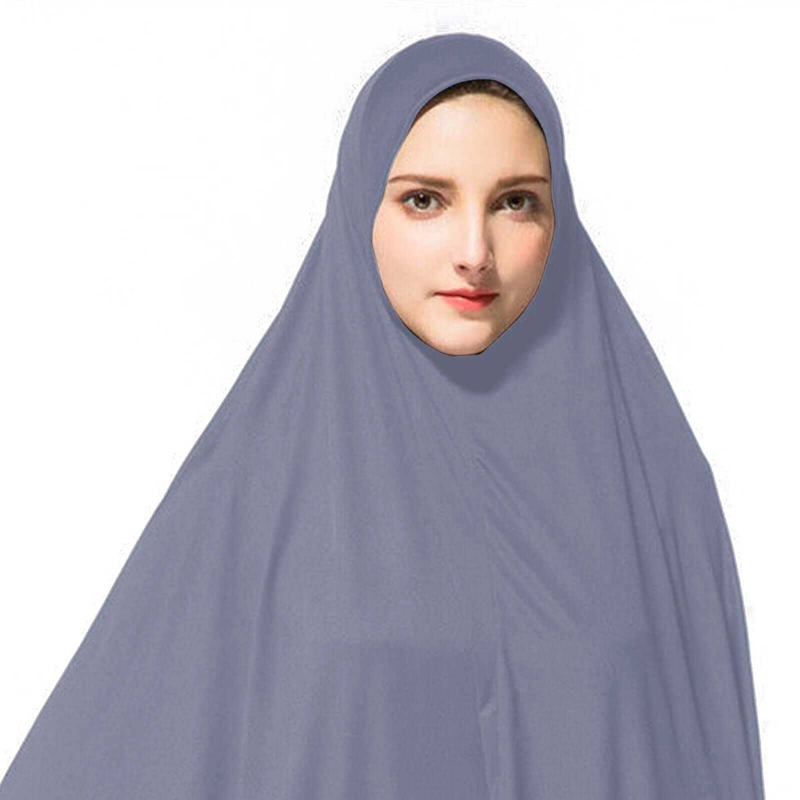 Muslim Wear Namaz Hijab (Grey)